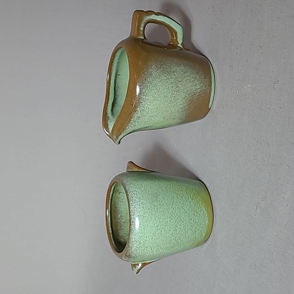 Frankoma Other - Frankoma Pottery Plainsman Prairie Green 5DA 5DB Creamer & Sugar